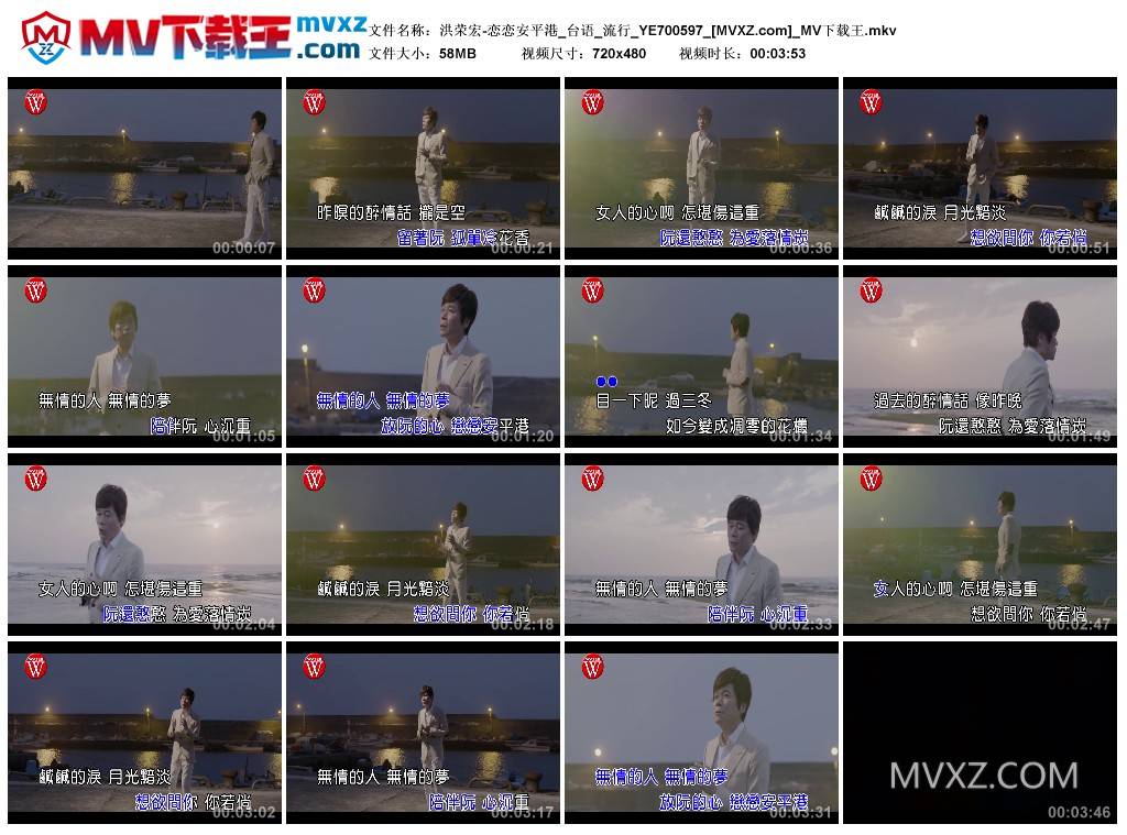 洪荣宏-恋恋安平港_台语_流行_YE700597